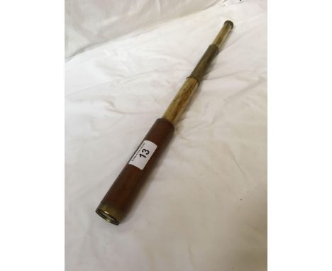  Sale Item:    WATKINS &amp; HILL LONDON TELESCOPE (AF)  Vat Status:   No Vat   Buyers Premium:  This lot is subject to a Buy