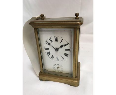  Sale Item:    BRASS CARRIAGE CLOCK (AF)   Vat Status:   No Vat   Buyers Premium:  This lot is subject to a Buyers Premium of