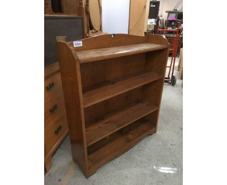  Sale Item:    OAK BOOKCASE (AF)   Vat Status:   No Vat   Buyers Premium:  This lot is subject to a Buyers Premium of 15% + V