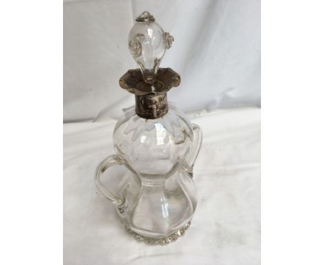  Sale Item:    SILVER COLLAR DECANTER   Vat Status:   No Vat   Buyers Premium:  This lot is subject to a Buyers Premium of 15