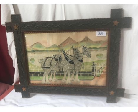  Sale Item:    PICTURE CLYDESDALE HORSES BY T PHILIP  Vat Status:   No Vat   Buyers Premium:  This lot is subject to a Buyers