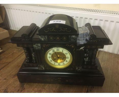  Sale Item:    MANTLE CLOCK (AF)   Vat Status:   No Vat   Buyers Premium:  This lot is subject to a Buyers Premium of 15% + V