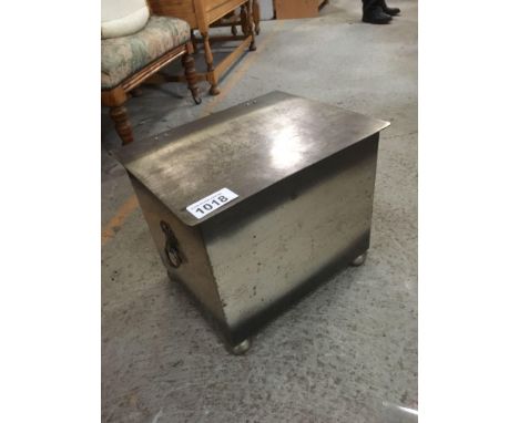  Sale Item:    METAL COAL BOX   Vat Status:   No Vat   Buyers Premium:  This lot is subject to a Buyers Premium of 15% + Vat 