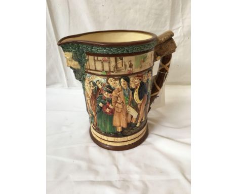  Sale Item:    ROYAL DOULTON DICKENS JUG   Vat Status:   No Vat   Buyers Premium:  This lot is subject to a Buyers Premium of