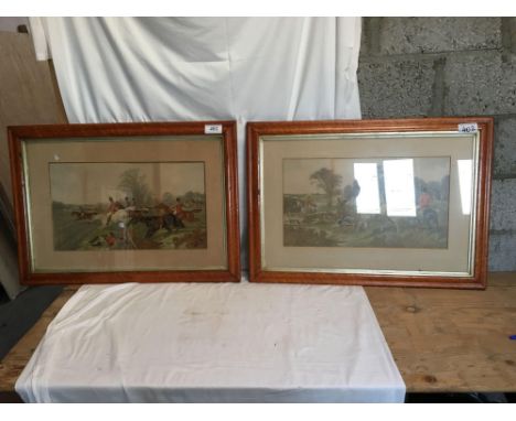  Sale Item:    PAIR HUNTING PRINTS (AF)   Vat Status:   No Vat   Buyers Premium:  This lot is subject to a Buyers Premium of 