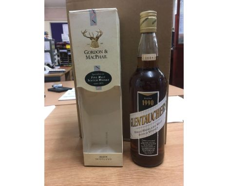  Sale Item:    70 CL GLENTAUCHERS 1990 40% VOL (GORDON &amp; MACPHAIL)  Vat Status:   No Vat   Buyers Premium:  This lot is s