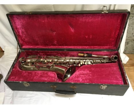  Sale Item:    CASED SAXOPHONE (AF)   Vat Status:   No Vat   Buyers Premium:  This lot is subject to a Buyers Premium of 15% 
