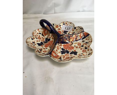  Sale Item:    OLD DERBY 3 WAY DISH (AF)   Vat Status:   No Vat   Buyers Premium:  This lot is subject to a Buyers Premium of