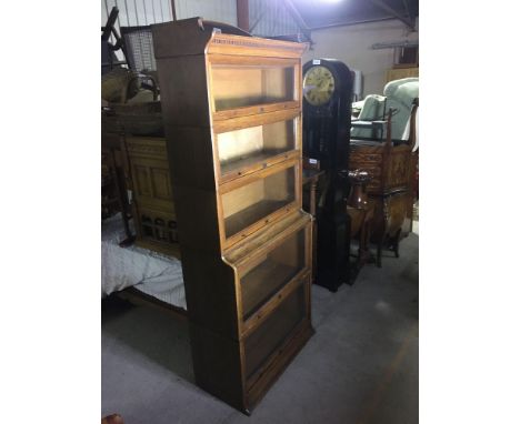  Sale Item:    OAK STACKING BOOKCASE   Vat Status:   No Vat   Buyers Premium:  This lot is subject to a Buyers Premium of 15%