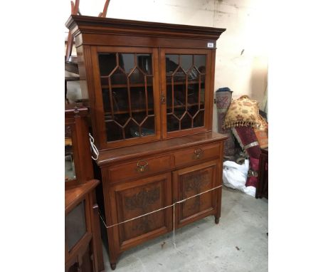  Sale Item:    GLASS FRONTED BOOKCASE   Vat Status:   No Vat   Buyers Premium:  This lot is subject to a Buyers Premium of 15