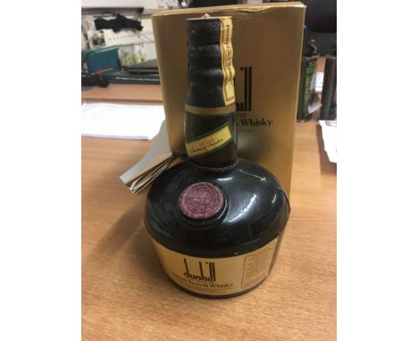  Sale Item:    750 ML DUNHILL OLD MASTER 43% VOL- BOX DAMAGED (AF)  Vat Status:   No Vat   Buyers Premium:  This lot is subje
