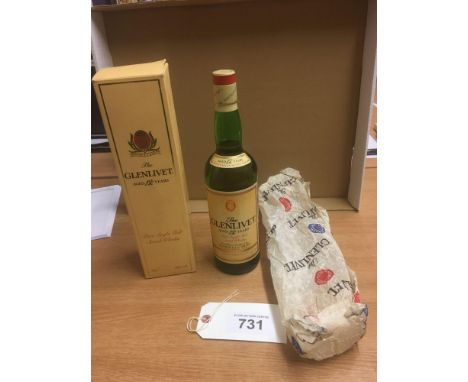  Sale Item:    75 CL GLENLIVET 12YO 40% VOL   Vat Status:   No Vat   Buyers Premium:  This lot is subject to a Buyers Premium