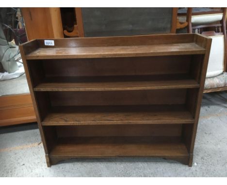  Sale Item:    OAK BOOKCASE   Vat Status:   No Vat   Buyers Premium:  This lot is subject to a Buyers Premium of 15% + Vat @ 