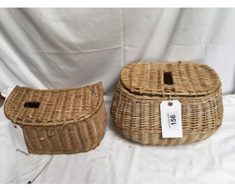  Sale Item:    2 FISHING BASKETS (AF)   Vat Status:   No Vat   Buyers Premium:  This lot is subject to a Buyers Premium of 15