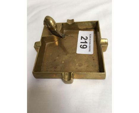 Sale Item:    BRASS SNAIL ASHTRAY   Vat Status:   No Vat   Buyers Premium:  This lot is subject to a Buyers Premium of 15% +