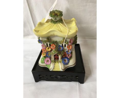  Sale Item:    CHINA INCENSE BURNER ON STAND (AF)  Vat Status:   No Vat   Buyers Premium:  This lot is subject to a Buyers Pr