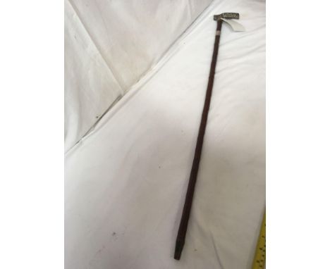  Sale Item:    LONDON HALLMARKED STICK WITH ORIENTAL DESIGN  Vat Status:   No Vat   Buyers Premium:  This lot is subject to a