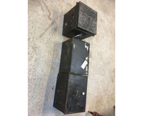  Sale Item:    2 SOLICITORS BOXES &amp; BALLOT BOX (AF)  Vat Status:   No Vat   Buyers Premium:  This lot is subject to a Buy