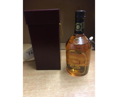  Sale Item:    70CL CHIVAS REGAL 12YO 40% VOL EMPLOYEE BOTTLE 1997  Vat Status:   No Vat   Buyers Premium:  This lot is subje