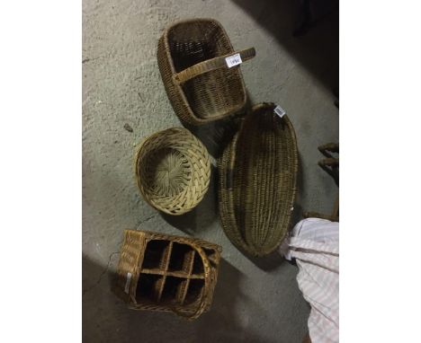  Sale Item:    SELECTION BASKETS   Vat Status:   No Vat   Buyers Premium:  This lot is subject to a Buyers Premium of 15% + V