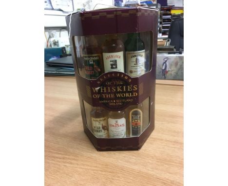  Sale Item:    PACK 6 WHISKY MINIATURES   Vat Status:   No Vat   Buyers Premium:  This lot is subject to a Buyers Premium of 