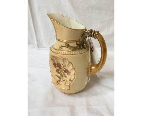  Sale Item:    ROYAL WORCESTER JUG   Vat Status:   No Vat   Buyers Premium:  This lot is subject to a Buyers Premium of 15% +