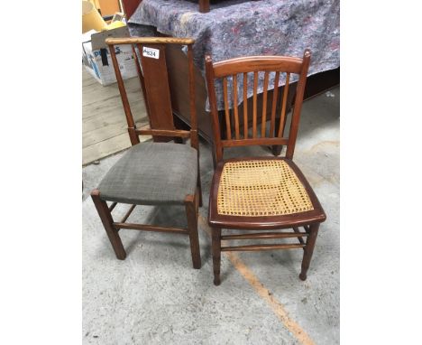  Sale Item:    2 BEDROOM CHAIRS   Vat Status:   No Vat   Buyers Premium:  This lot is subject to a Buyers Premium of 15% + Va