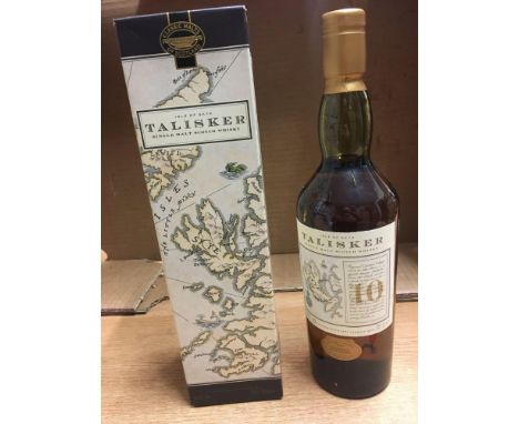  Sale Item:    70CL TALISKER 10YO 45.8% VOL   Vat Status:   No Vat   Buyers Premium:  This lot is subject to a Buyers Premium