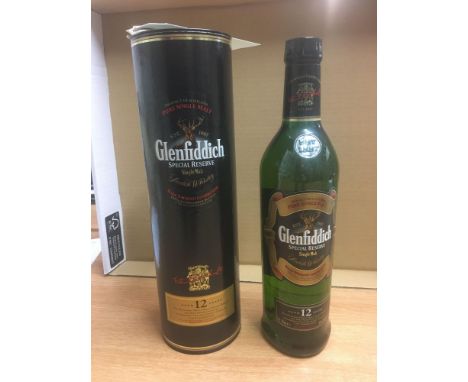  Sale Item:    70CL GLENFIDDICH SPECIAL RESERVE 12 YO 40% VOL  Vat Status:   No Vat   Buyers Premium:  This lot is subject to