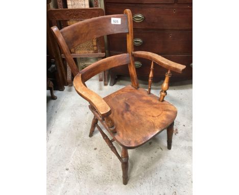  Sale Item:    WOODEN ARM CHAIR (AF)   Vat Status:   No Vat   Buyers Premium:  This lot is subject to a Buyers Premium of 15%