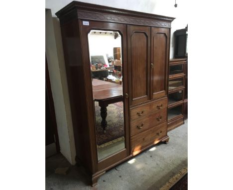  Sale Item:    SMEE &amp; COBY EDWARDRIAN WARDROBE (AF)  Vat Status:   No Vat   Buyers Premium:  This lot is subject to a Buy