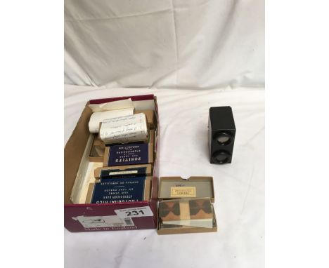  Sale Item:    BOX SLIDES &amp; VIEWER   Vat Status:   No Vat   Buyers Premium:  This lot is subject to a Buyers Premium of 1