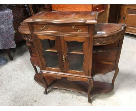  Sale Item:    EDWARDIAN DISPLAY CABINET   Vat Status:   No Vat   Buyers Premium:  This lot is subject to a Buyers Premium of