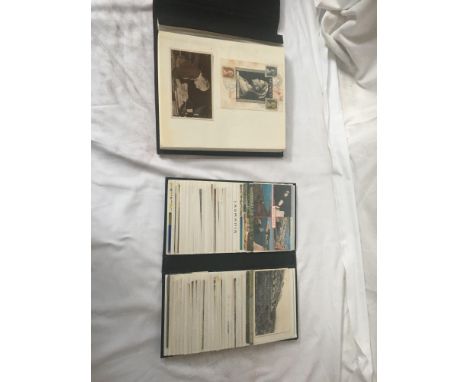  Sale Item:    2 POSTCARD ALBUMS   Vat Status:   No Vat   Buyers Premium:  This lot is subject to a Buyers Premium of 15% + V