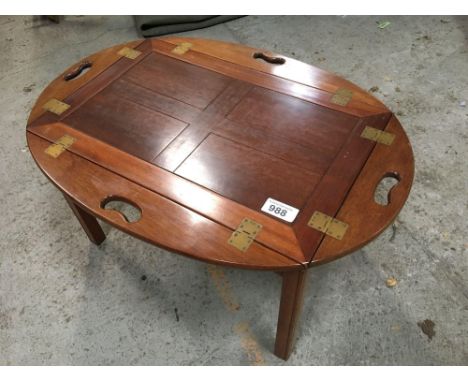  Sale Item:    BUTLERS TRAY COFFEE TABLE   Vat Status:   No Vat   Buyers Premium:  This lot is subject to a Buyers Premium of