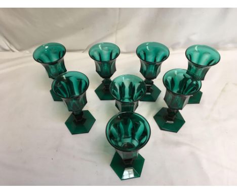  Sale Item:    SET 8 GEORGIAN GLASSES (AF)   Vat Status:   No Vat   Buyers Premium:  This lot is subject to a Buyers Premium 