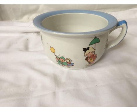  Sale Item:    CHILDS SHELLEY POTTY BED PAN   Vat Status:   No Vat   Buyers Premium:  This lot is subject to a Buyers Premium