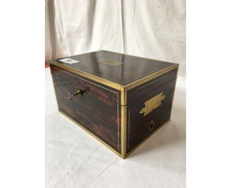 Sale Item:    ROSEWOOD WORK BOX (AF)   Vat Status:   No Vat   Buyers Premium:  This lot is subject to a Buyers Premium of 15