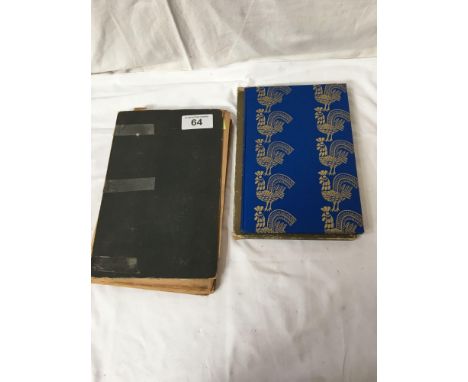  Sale Item:    GOLDEN COCKEREL BOOK &amp; SCRAP BOOK (AF)  Vat Status:   No Vat   Buyers Premium:  This lot is subject to a B
