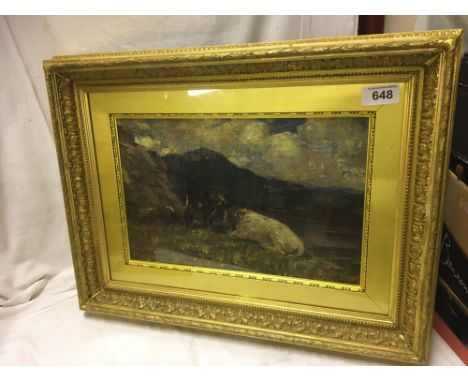  Sale Item:    OIL PAINTING BY ANDREW DOUGLAS CATTLE  Vat Status:   No Vat   Buyers Premium:  This lot is subject to a Buyers