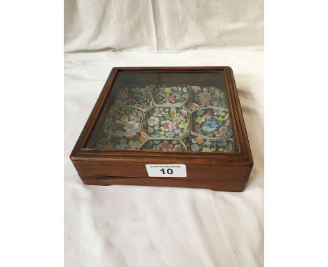 Sale Item:    CASED MILLE-FLEURS PICNIC SET   Vat Status:   No Vat   Buyers Premium:  This lot is subject to a Buyers Premiu
