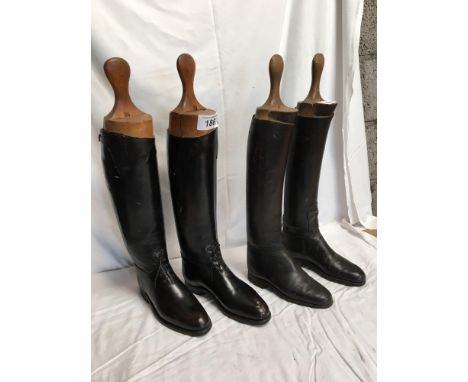  Sale Item:    2 PAIR RIDING BOOTS (AF)   Vat Status:   No Vat   Buyers Premium:  This lot is subject to a Buyers Premium of 