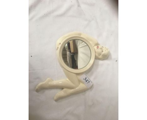  Sale Item:    CARLTON WARE ART DECO MIRROR   Vat Status:   No Vat   Buyers Premium:  This lot is subject to a Buyers Premium