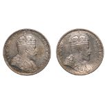 STRAITS SETTLEMENTS EDWARD VII 1 DOLLAR 1903 B INCUSE (2)