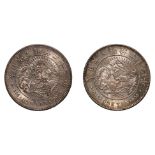 JAPAN - 1 YEN MEIJI YEAR 23 (1890); YEAR 24 (1891) (2)