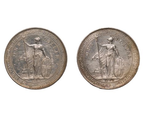GREAT BRITAIN - BRITISH TRADE DOLLAR 1903 B (2)
Britannia standing holding a trident and a shield, date below, reverse with C