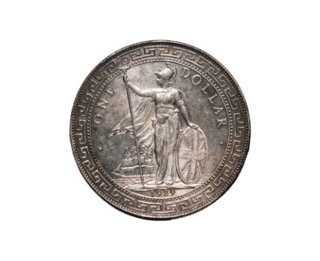 GREAT BRITAIN - BRITISH TRADE DOLLAR 1929 B
Britannia standing holding a trident and a shield, date below, reverse with Chine