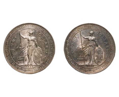 GREAT BRITAIN - BRITISH TRADE DOLLAR 1898 B (2)
Britannia standing holding a trident and a shield, date below, reverse with C