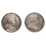 STRAITS SETTLEMENTS EDWARD VII 1 DOLLAR 1903 B INCUSE (2)