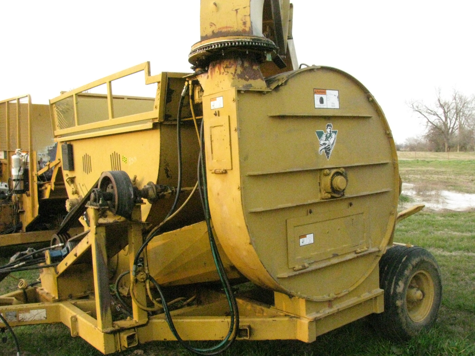 Vermeer Topgun straw blower Sr 1VRR1616741000216